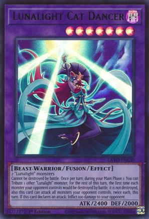 Lunalight Cat Dancer [LAVD-ENL30] Ultra Rare