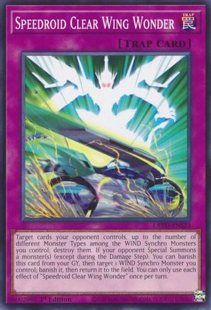 Speedroid Clear Wing Wonder [LAVD-ENS23] Common