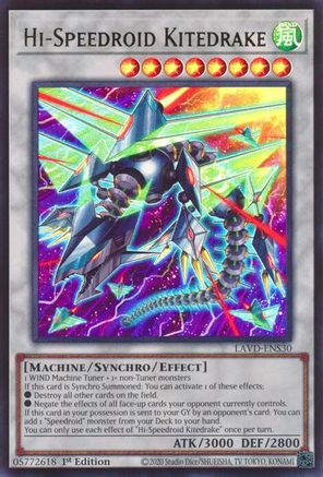Hi-Speedroid Kitedrake [LAVD-ENS30] Ultra Rare