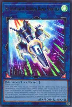 Hi-Speedroid Rubber Band Shooter (UR) [LAVD-ENS36] Ultra Rare