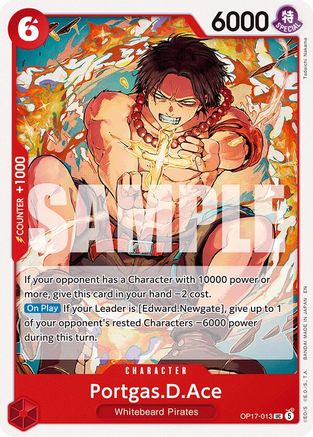 Portgas.D.Ace [The World's Strongest Warriors] Uncommon