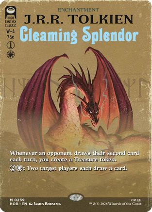 Gleaming Splendor (Borderless) (HOB-239) - The Hobbit