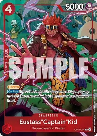Eustass"Captain"Kid (One Piece Card Game Illustration Box Vol. 8) [One Piece Promotion Cards] Rare