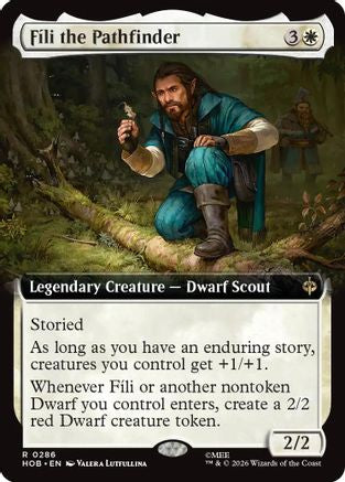 Fili the Pathfinder (Extended Art) (HOB-286) - The Hobbit Foil