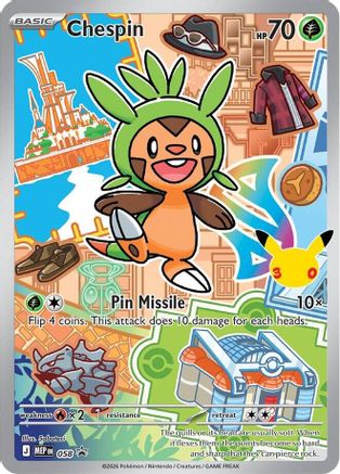 Chespin 058/null [ME Mega Evolution Promo] (Holofoil)