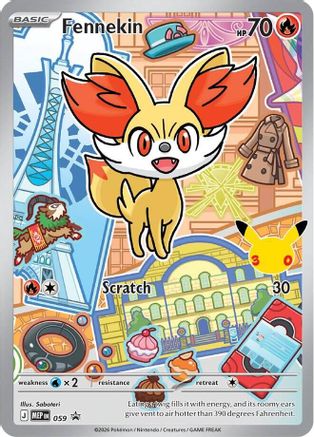 Fennekin 059/null [ME Mega Evolution Promo] (Holofoil)