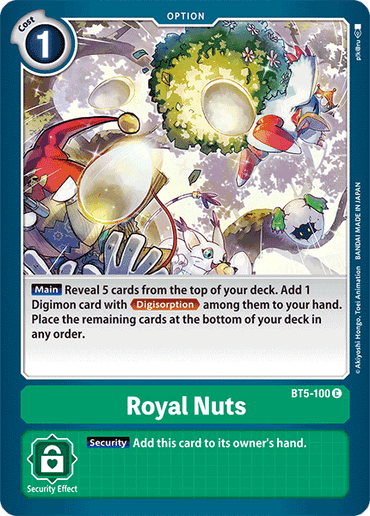 Royal Nuts [BT5-100] [Battle of Omni]