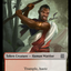 Mercenary // Human Warrior Double-Sided Token [Outlaws of Thunder Junction Tokens]