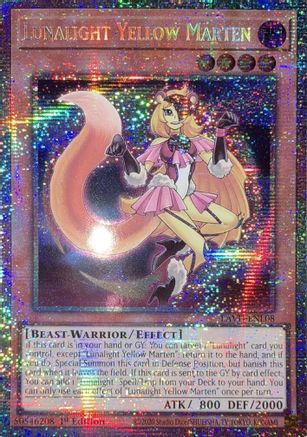 Lunalight Yellow Marten (Starlight Rare) [LAVD-ENL08] Starlight Rare