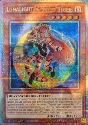 Lunalight Scarlet Tiger (Starlight Rare) [LAVD-ENL13] Starlight Rare