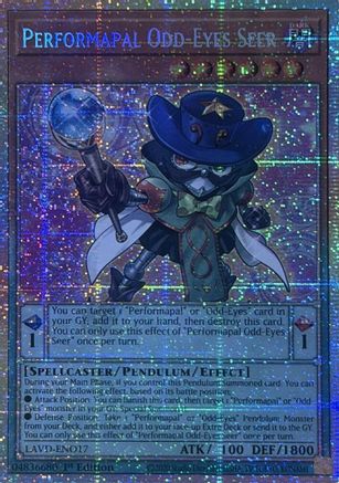 Performapal Odd-Eyes Seer (Starlight Rare) [LAVD-ENO17] Starlight Rare