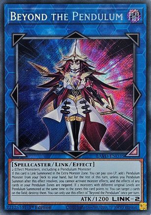 Beyond the Pendulum (Secret Rare) [LAVD-ENO35] Secret Rare