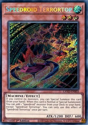 Speedroid Terrortop (Secret Rare) [LAVD-ENS03] Secret Rare