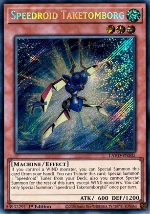 Speedroid Taketomborg (Secret Rare) [LAVD-ENS05] Secret Rare