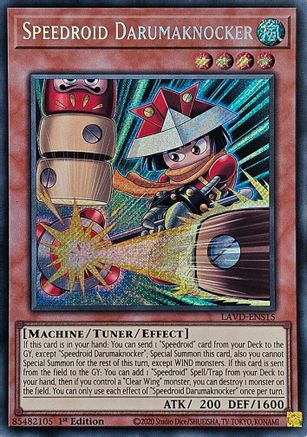 Speedroid Darumaknocker (Secret Rare) [LAVD-ENS15] Secret Rare