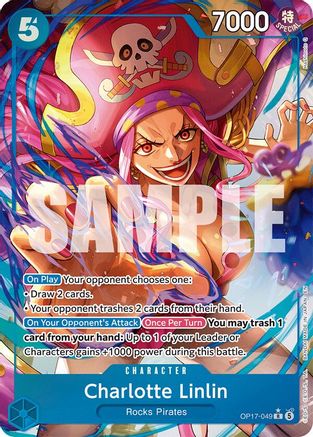 Charlotte Linlin (049) (Alternate Art) [The World's Strongest Warriors] Rare