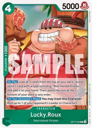 Lucky.Roux [The World's Strongest Warriors] Rare