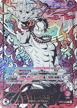 Portgas.D.Ace (English Version 3rd Anniversary Set) [One Piece Promotion Cards] Leader