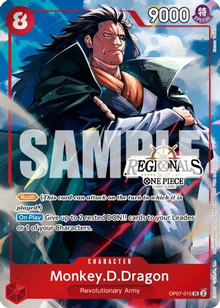 Monkey.D.Dragon (Regional Participation Pack 2026 Vol.2) [One Piece Promotion Cards] Super Rare