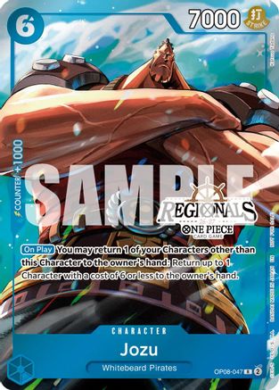 Jozu (Regional Participation Pack 2026 Vol.2) [One Piece Promotion Cards] Rare