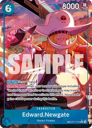 Edward.Newgate (040) (TR) [The World's Strongest Warriors] Treasure Rare