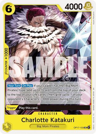 Charlotte Katakuri [The World's Strongest Warriors] Uncommon