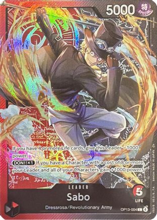 Sabo (Sound Loader Ace and Sabo Edition 2026) [One Piece Promotion Cards] Leader