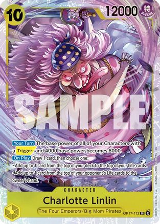 Charlotte Linlin (112) [The World's Strongest Warriors] Super Rare