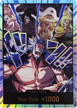 DON!! Card (Alternate Art) (Rocks) (Special Foil) [The World's Strongest Warriors] DON!!