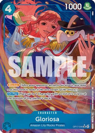 Gloriosa (Alternate Art) [The World's Strongest Warriors] Super Rare