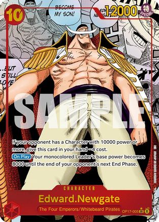 Edward.Newgate (005) (Manga) [The World's Strongest Warriors] Super Rare