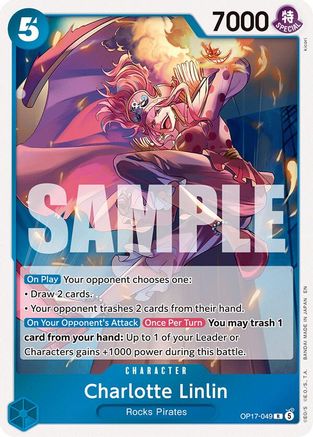Charlotte Linlin (049) [The World's Strongest Warriors] Rare
