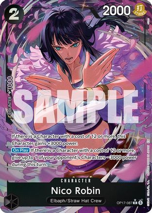 Nico Robin (Alternate Art) [The World's Strongest Warriors] Rare
