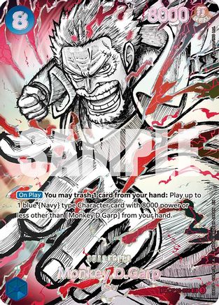 Monkey.D.Garp (OP12-056) (SP) [The World's Strongest Warriors] Super Rare