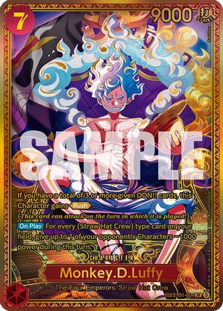 Monkey.D.Luffy (ST31-004) (SP) [The World's Strongest Warriors] Super Rare