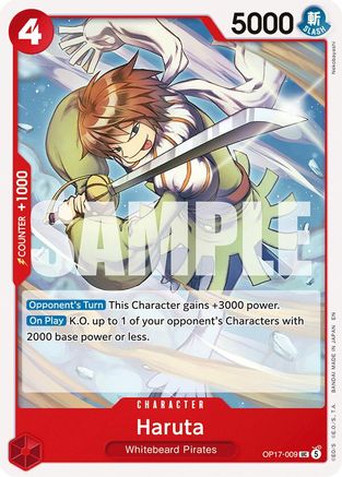 Haruta [The World's Strongest Warriors] Uncommon