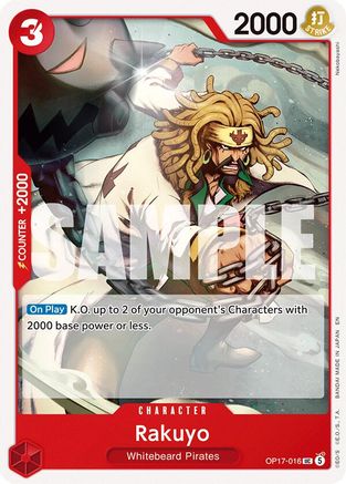 Rakuyo [The World's Strongest Warriors] Uncommon