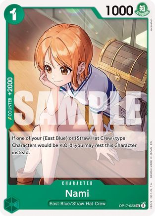 Nami (023) [The World's Strongest Warriors] Uncommon