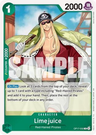 Limejuice [The World's Strongest Warriors] Rare