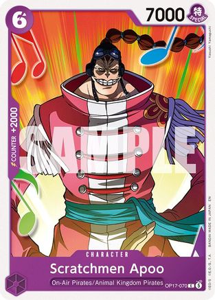 Scratchmen Apoo [The World's Strongest Warriors] Common