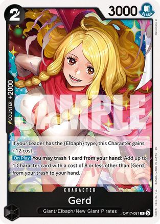 Gerd [The World's Strongest Warriors] Rare