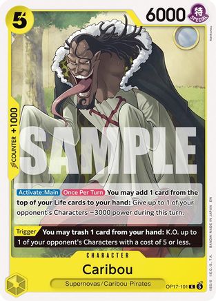 Caribou [The World's Strongest Warriors] Common