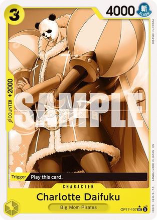 Charlotte Daifuku (Pandaman Art) [The World's Strongest Warriors] Uncommon