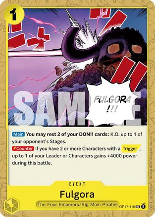 Fulgora [The World's Strongest Warriors] Uncommon