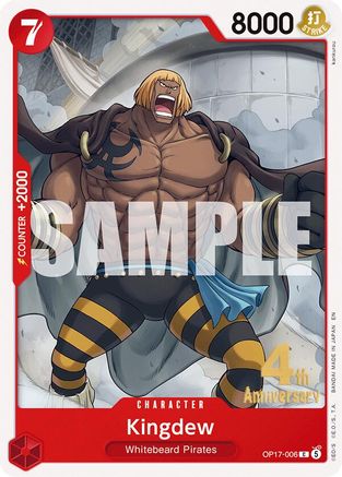 Kingdew [The World's Strongest Warriors Release Event Cards] Common