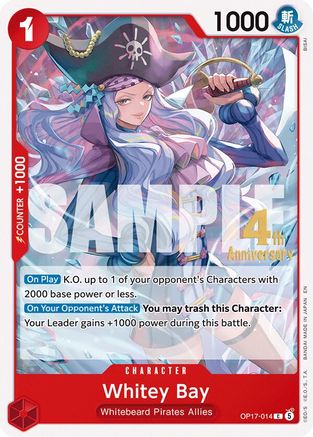 Whitey Bay [The World's Strongest Warriors Release Event Cards] Common