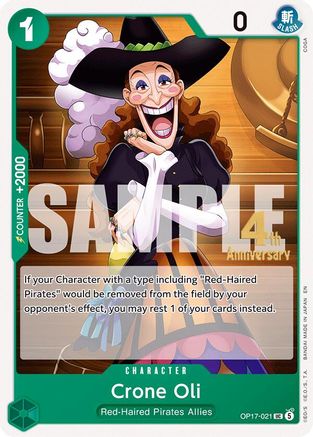 Crone Oil [The World's Strongest Warriors Release Event Cards] Uncommon
