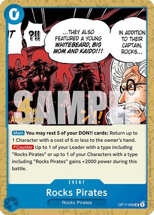 Rocks Pirates [The World's Strongest Warriors Release Event Cards] Uncommon
