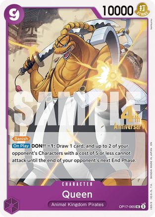 Queen [The World's Strongest Warriors Release Event Cards] Uncommon
