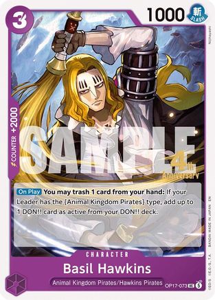 Basil Hawkins [The World's Strongest Warriors Release Event Cards] Uncommon